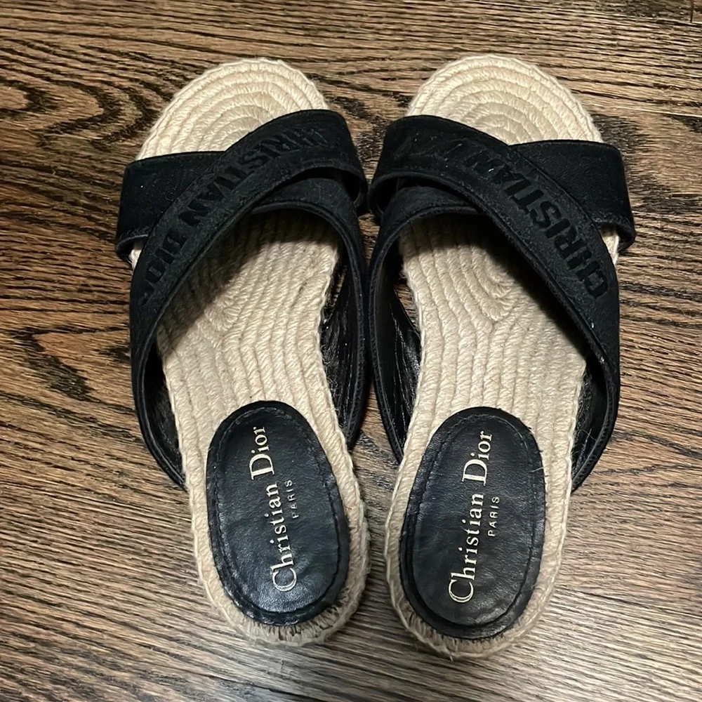 Dior espadrille sandals - Picture 2 of 6
